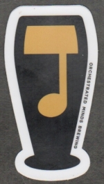 beer sticker from Orchid Island Brewery ( FL-ORCH-STI-1 )