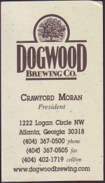 beer business card and similar from Drowned Valley Brewing Co. ( GA-DOGW-BIZ-1 )