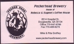 beer business card and similar from Pendley Creek Brewing Co ( GA-PKR-BIZ-1 )