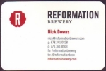 beer business card and similar from Rightside Brewing ( GA-REFM-BIZ-1 )