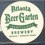 beer coaster from Atlanta Brewing ( GA-ABG-1 )