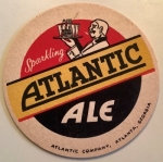 beer coaster from Atlantic Ice & Coal Company (Southeastern Brewing Co.) ( GA-ATLA-3 )