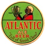 beer coaster from Atlantic Ice & Coal Company (Southeastern Brewing Co.) ( GA-ATLA-8 )