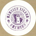 beer coaster from Best End Brewing ( GA-BARR-1 )