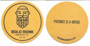 beer coaster from Brackish Beer Company ( GA-BOLD-1 )