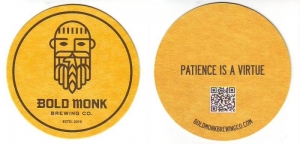 beer coaster from Brackish Beer Company ( GA-BOLD-2 )