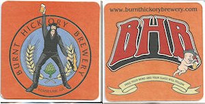 beer coaster from Cannon Brewpub ( GA-BURN-1 )