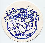 beer coaster from Carling Brewing Co ( GA-CANNO-2 )