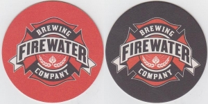 beer coaster from Freight and Rail Brewing Co. ( GA-FIRE-1 )