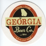 beer coaster from Glover Park Brewery ( GA-GEOR-1 )