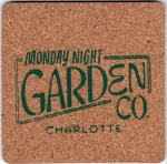 beer coaster from Monkey Wrench Brewing Company ( GA-MOND-5 )