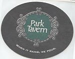 beer coaster from Pearl & Pine Brewery ( GA-PARK-2 )