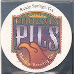 beer coaster from Piedmont Brewery & Kitchen ( GA-PHO-3 )