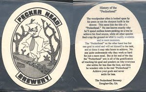 beer coaster from Pendley Creek Brewing Co ( GA-PKR-1 )