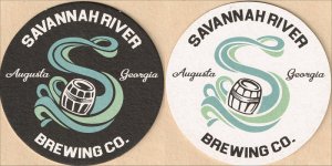 beer coaster from Sceptre Brewing Arts ( GA-SAVA-1 )