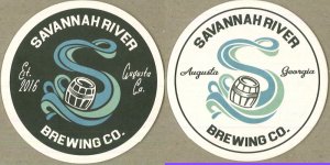 beer coaster from Sceptre Brewing Arts ( GA-SAVA-2 )