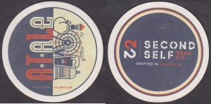 beer coaster from Senoia Beer Company ( GA-SECO-2 )