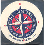 beer coaster from Steady Hand Beer Company ( GA-SIM-1 )