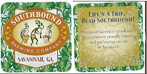 beer coaster from Southeastern Brewing Co. ( GA-SOTB-1 )