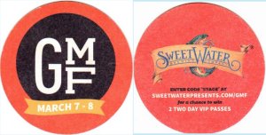 beer coaster from Swell Beer Co ( GA-SWT-18 )