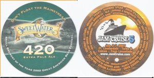 beer coaster from Swell Beer Co ( GA-SWT-9 )