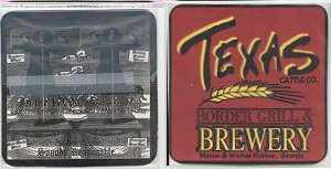 beer coaster from Three Taverns Craft Brewery ( GA-TEX-2 )