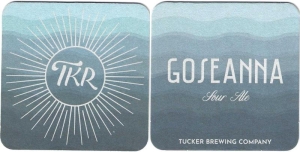 beer coaster from Tvelo Brewing Company ( GA-TUCK-7 )