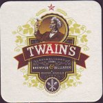 beer coaster from Two Tides Brewing Co. ( GA-TWA-5 )