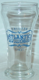 beer glassware from Atlantic Ice & Coal Company (Southeastern Brewing Co.) ( GA-ATLA-GLS-2 )