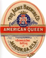 beer label from Akademia Brewing Company ( GA-ACME-LAB-2 )