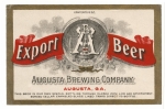 beer label from Augusta Brewing Company ( GA-AUGB-LAB-1 )