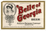 beer label from Augusta Brewing Company ( GA-AUGB-LAB-4 )