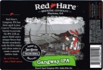 beer label from Red Top Brewhouse ( GA-REDH-LAB-2 )