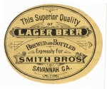 beer label from Savannah River Brewing Co. ( GA-SAVN-LAB-1 )