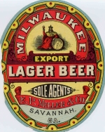 beer label from Savannah River Brewing Co. ( GA-SAVN-LAB-2 )