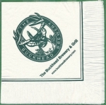 beer napkin from Bucking Goat Brewery ( GA-BUCK-NAP-1 )