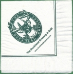 beer napkin from Bucking Goat Brewery ( GA-BUCK-NAP-2 )