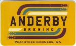 beer sticker from Apparition Brewing Company ( GA-ANDE-STI-1 )