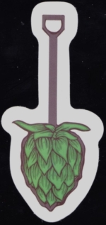 beer sticker from Dahlonega Brewery ( GA-CULT-STI-5 )