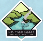 beer sticker from Eagle Creek Brewing Co ( GA-DROW-STI-1 )