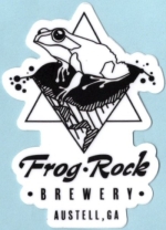 beer sticker from From The Earth Brewing Co ( GA-FROG-STI-1 )