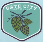 beer sticker from Georgia (Wild Boar) Brewing Co ( GA-GATE-STI-10 )