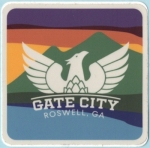 beer sticker from Georgia (Wild Boar) Brewing Co ( GA-GATE-STI-9 )