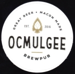 beer sticker from Oconee Brewing Co. ( GA-OCMU-STI-2 )