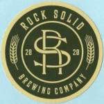 beer sticker from Rome City Brewing ( GA-ROCK-STI-1 )