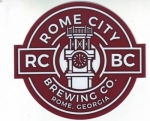 beer sticker from Round Trip Brewing Company ( GA-ROME-STI-1 )