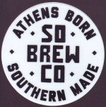 beer sticker from Southern Philosophy Brewing ( GA-SOUE-STI-2 )