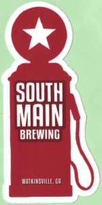 beer sticker from Southbound Brewing ( GA-SOUM-STI-2 )