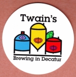 beer sticker from Two Tides Brewing Co. ( GA-TWA-STI-6 )