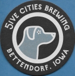 beer coaster from 7 Hills Brewing Co. ( IA-5IVE-2 )